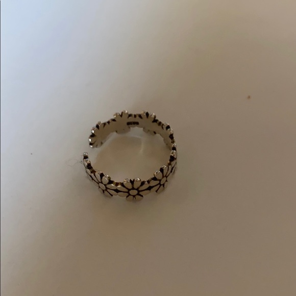 Adjustable Vintage 925 Silver Toe Ring - Picture 4 of 7